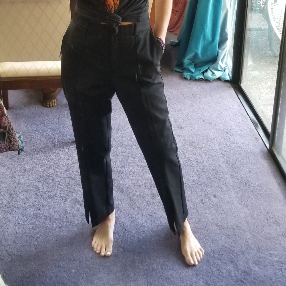 Zara cropped pants. Large